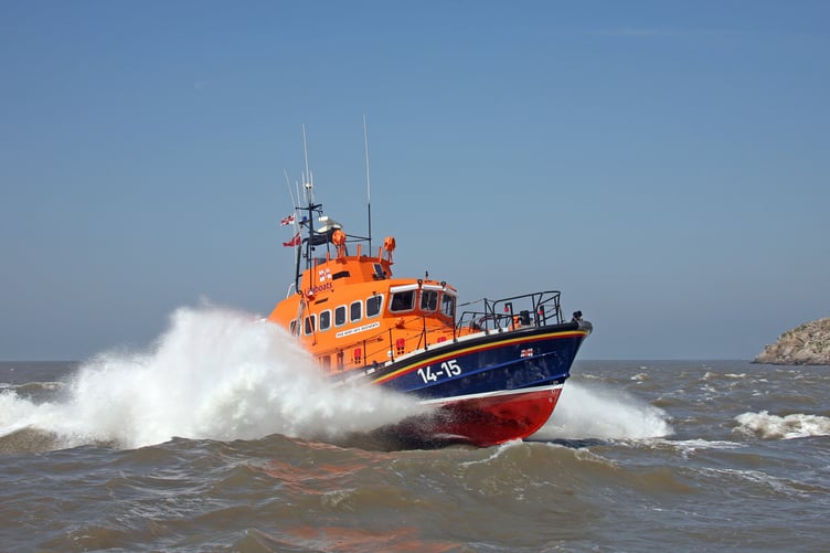 The Trent class lifeboat Henry Heys Duckworth