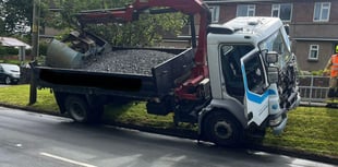 Police launch investigation after HGV crash shut road