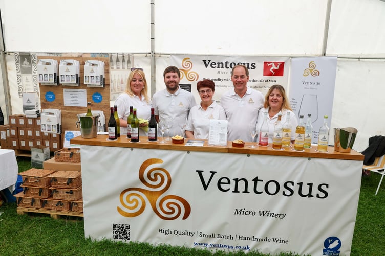 The Ventosus stall in the local produce tent