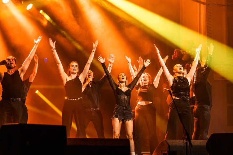 Centre Stage Productions on stage at this year's Strictly Manx event at the Villa Marina (All photos: Dave Bell / dkphotographyiom)