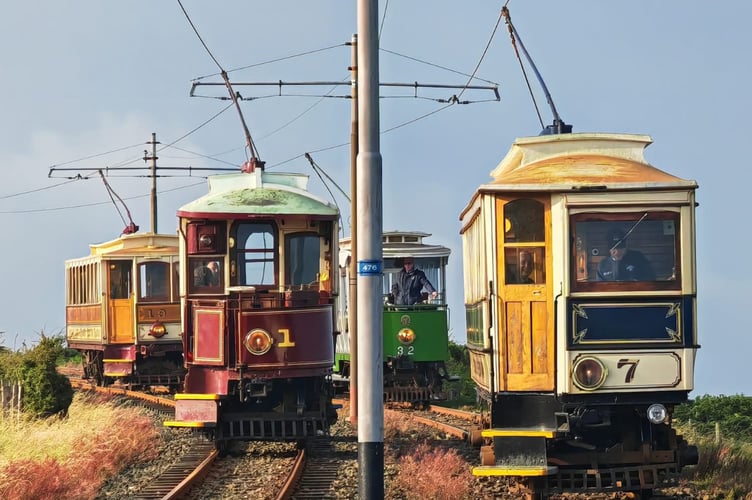 The Photographic Manx Electric Railway Evening during this year's Transport Festival (Photo - Joshua Haworth)