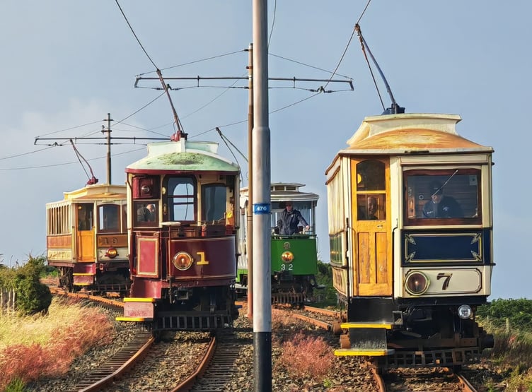 The Photographic Manx Electric Railway Evening during this year's Transport Festival (Photo - Joshua Haworth)