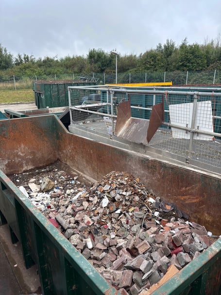 The Northern Civic Amenity Site has temporarily stopped accepting rubble, soil, and ceramics due to suspected asbestos contamination