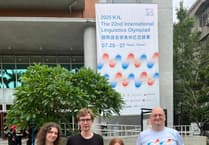 Three island students compete in Taiwan linguistics event