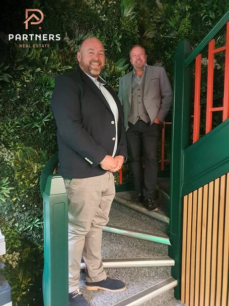 Glyn Hooson-Owen (left) and Brendan Beeken