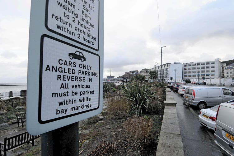 Douglas City Centre Management says the perceived lack of spaces may be more myth than reality