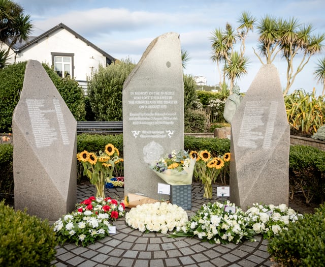 Pictures as Isle of Man remembers Summerland tragedy 52 years on