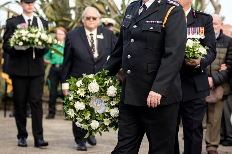 Douglas City Council hosted their annual ceremony at the Summerland memorial, while others will gathered at what remains of the Summerland site (Jewell Photography)