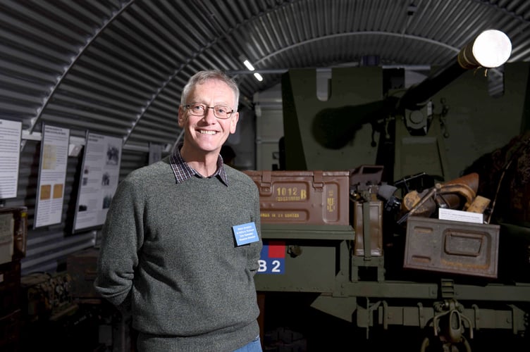 Ivor Ramsden MBE, who runs the Manx Aviation and Military Museum in near Ronaldsway airport