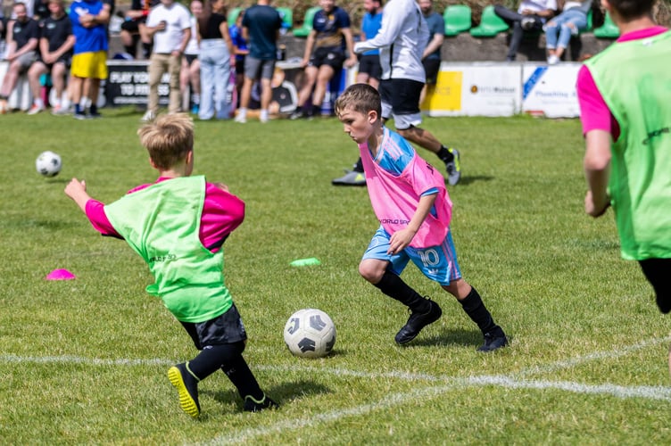 Youngsters enjoyed the day at Glen Road, Laxey (Photo - Gary Weightman)