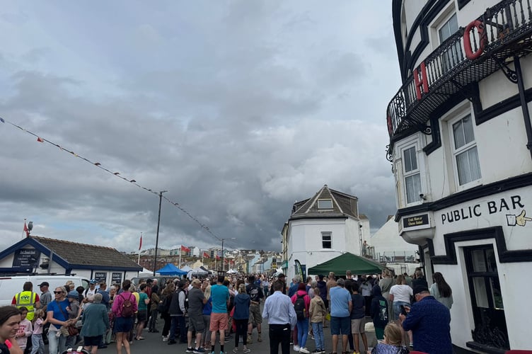 Plenty enjoyed a drink at the Marine Hotel after the parade