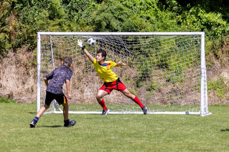 Some shots just couldn't be saved (Photo - Gary Weightman)