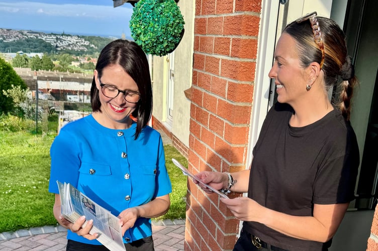 Sarah Maltby believes she is the only member of the House of Keys to distribute newsletters to constituents on the scale that she has
