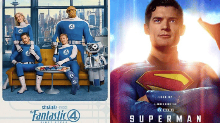 'Fantastic Four: First Steps' and 'Superman' were both released in July
