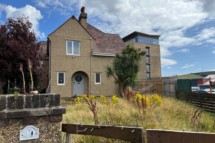 No.40 Westmoreland Road is to be reduced to rubble. MDC's first project - the former Nurses' Home next door - has been completed