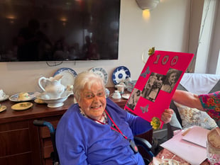 Jo celebrates 100th birthday: A century of calm, cake and chorus
