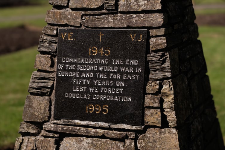 The monument in Hilary Park