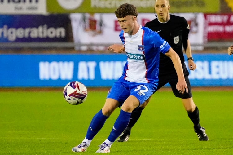 Freddie in action for Carlisle United last season (Photo: Mark Fuller) 