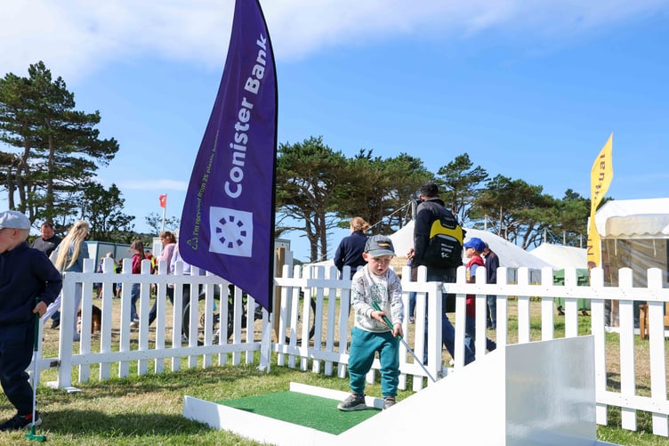 A spot of crazy golf