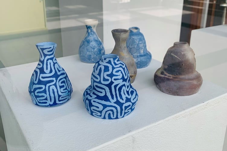 Some of the artwork that will go on display