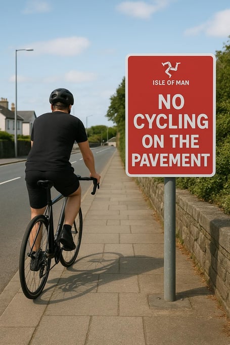 Police issue warning over cyclists riding on pavements