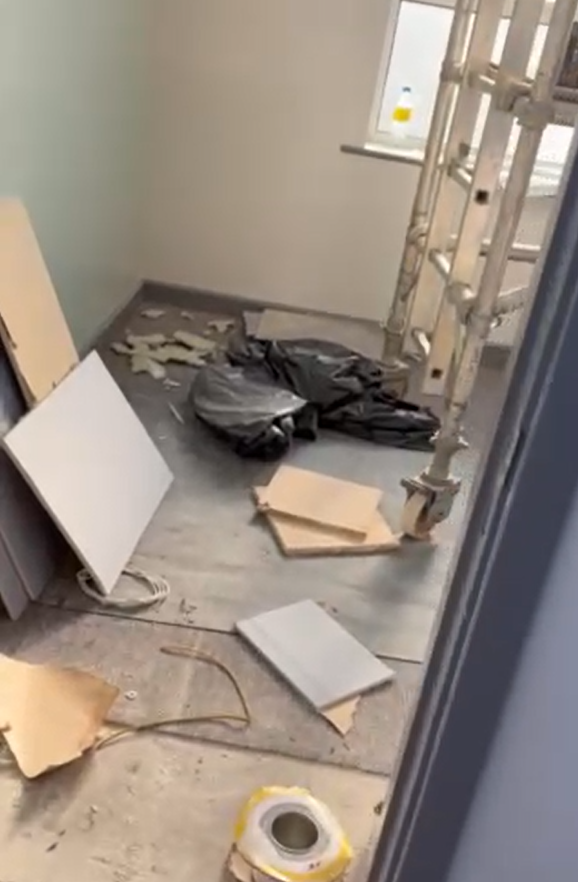Inside the property