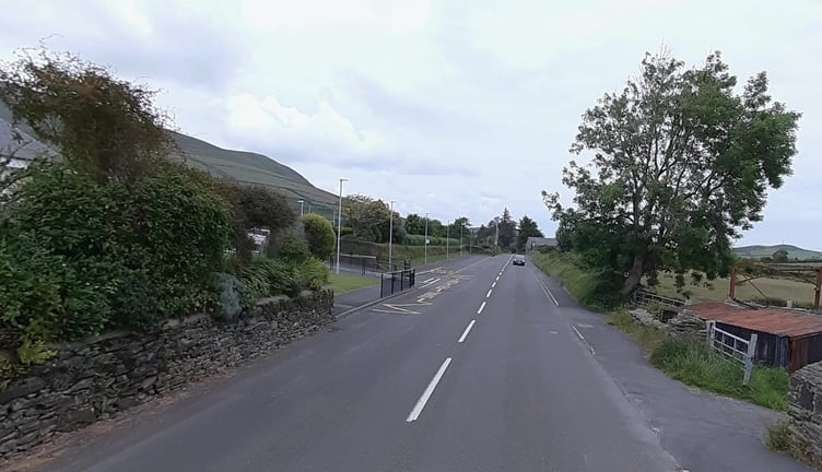 The crash has occurred near Dhoon Primary School in Maughold