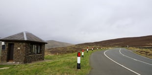 Car stopped on Mountain Road was in dangerous condition