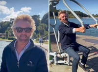 Noel Edmonds heaps praise on island as he visits beauty spots 
