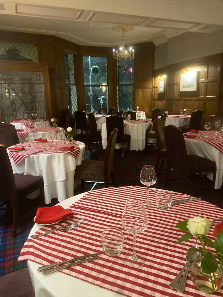 Inside L'Experience in the Regency Hotel, Douglas