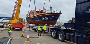 Douglas RNLI says farewell to old lifeboat