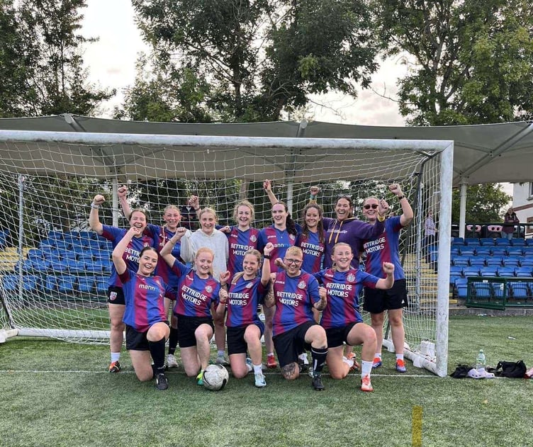 Magic Carpets lifted the Isle of Man Football Association Women’s Business 8-a-side title on Thursday evening