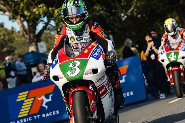The Lightweight Classic TT was red flagged less than 15 minutes into the race this evening (Monday)