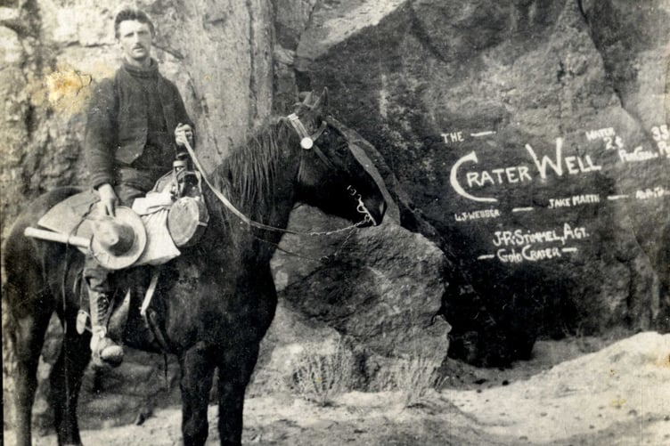 Marshall Ward at Gold Crater Well in the US