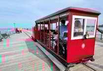 Work on historic pier's restoration due to swing into action again