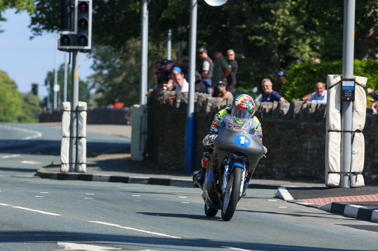 John McGuinness MBE, Honda CB350 K4 by Steadplan Racing. Historic Junior, Classic TT Qualifying. St Ninainâs Photo by Callum Staley (CJS Photography).