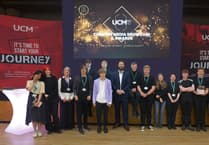 Pictures as creative media students celebrate success at University College