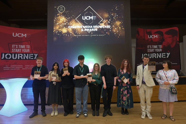 All the winners on the night!