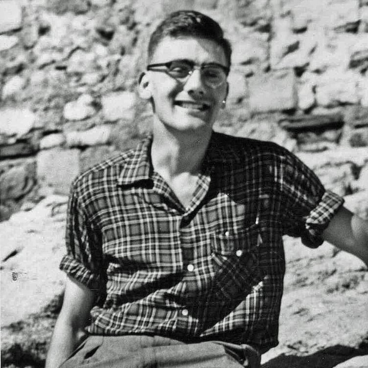 Leslie Darbyshire, 18, in August 1955