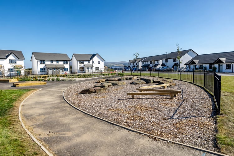 The Ballagarraghyn development in Jurby