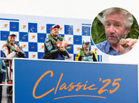Noel Edmonds 'nearly floored' by TT legend's champagne cork