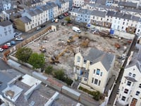 Old island school site is reduced to rubble