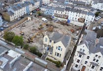 Old island school site is reduced to rubble