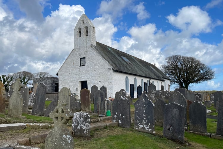 St Lupus Church in Malew