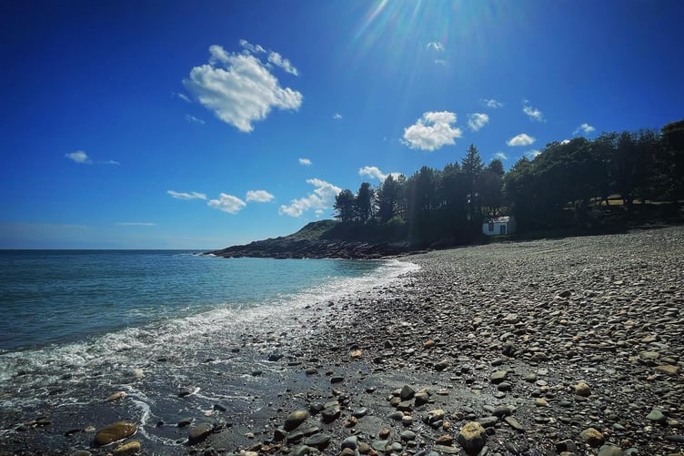Sunny day at Cornaa
