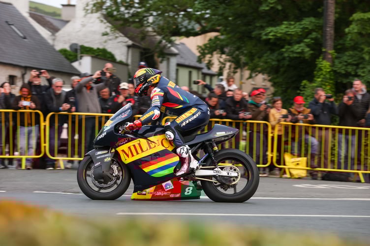 Metzeler Supertwin TT Race 1, Ballaugh Bridge. Isle of Man TT Races 2025. Photo by Callum Staley (CJS Photography)