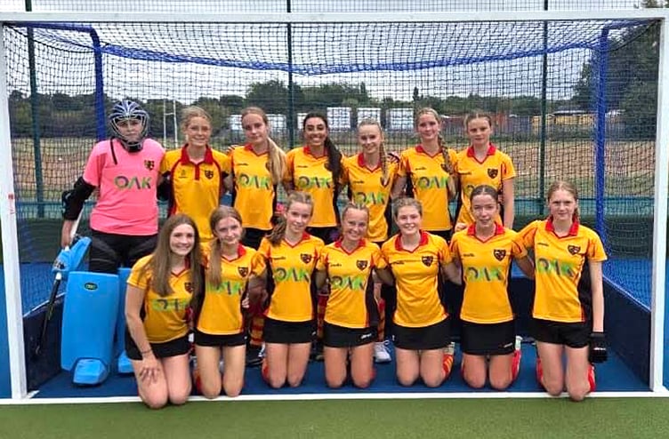 The Isle of Man under-16s girls hockey side that proved too strong for their Ben Rhydding (Yorkshire) counterparts recently, winning 6-1