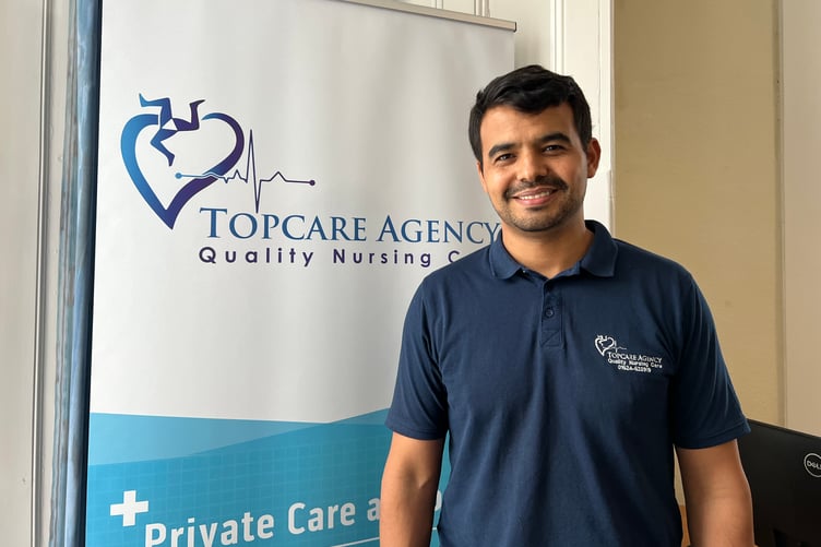 Sal Heddi, Manager of TopCare Nursing Agency