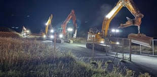 Overnight works continue as airport tackle difficult ground conditions