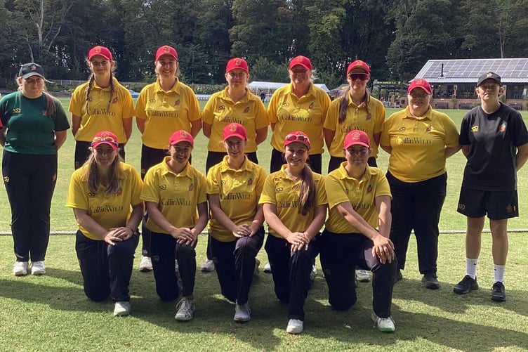 The Isle of Man women's cricket squad that travelled to Leeds recently (Photo: Isle of Man Cricket)